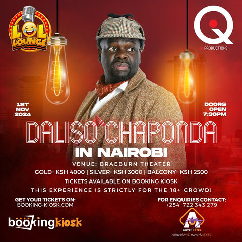 LOL Lounge : Daliso Chaponda (Ended)