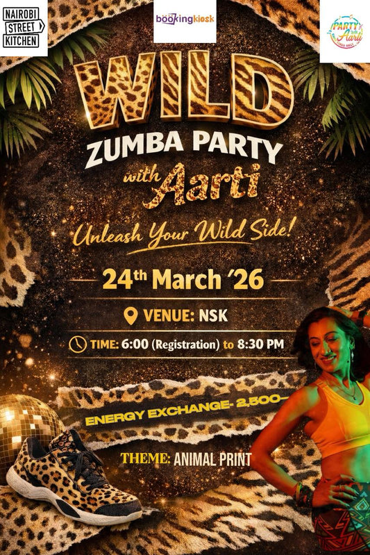 Wild Zumba Party With Aarti🐆